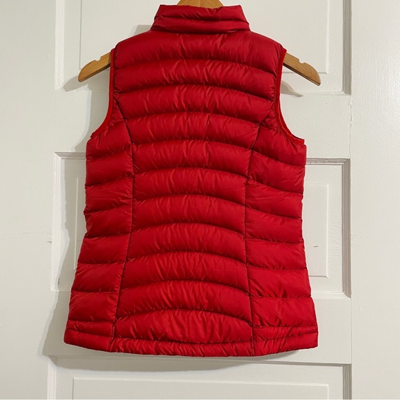 Patagonia Girls Down Puffer Vest- Red - Picture 3 of 4